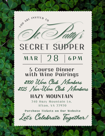 St. Patty's Secret Supper