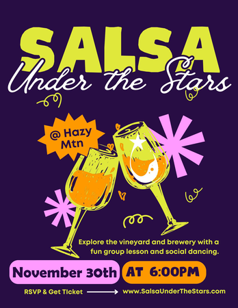 Salsa Under the Stars November 30th